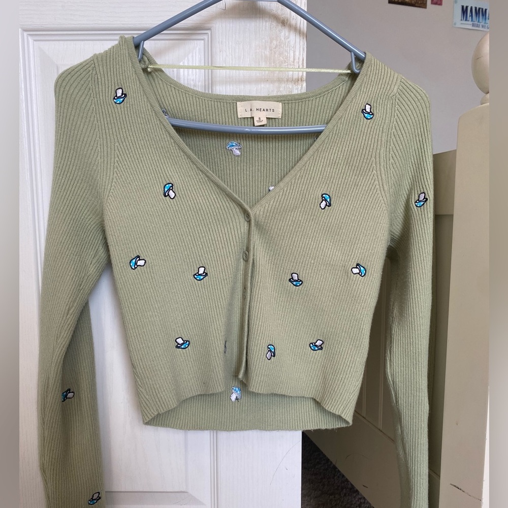 Pacsun LA Hearts Cashmere Button Sweater
